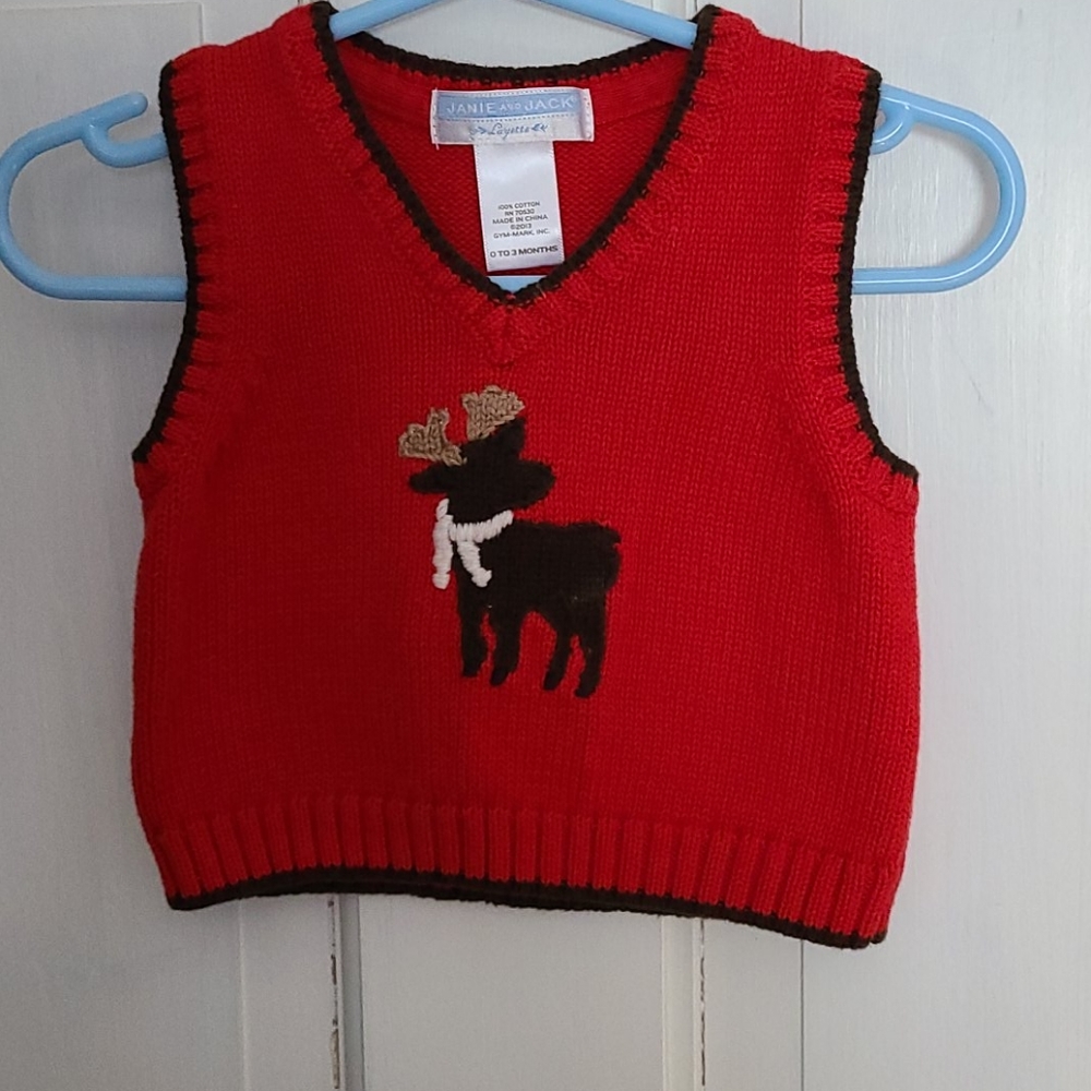Janie and Jack Sweater vest